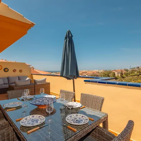 Cozy Apartment, With Sea Views, Large Private Terrace, Close To The Beach, El Faro, Mijas
